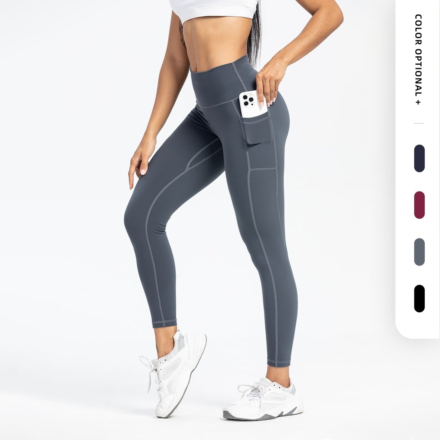 Slim-fit High Waist Yoga Pants