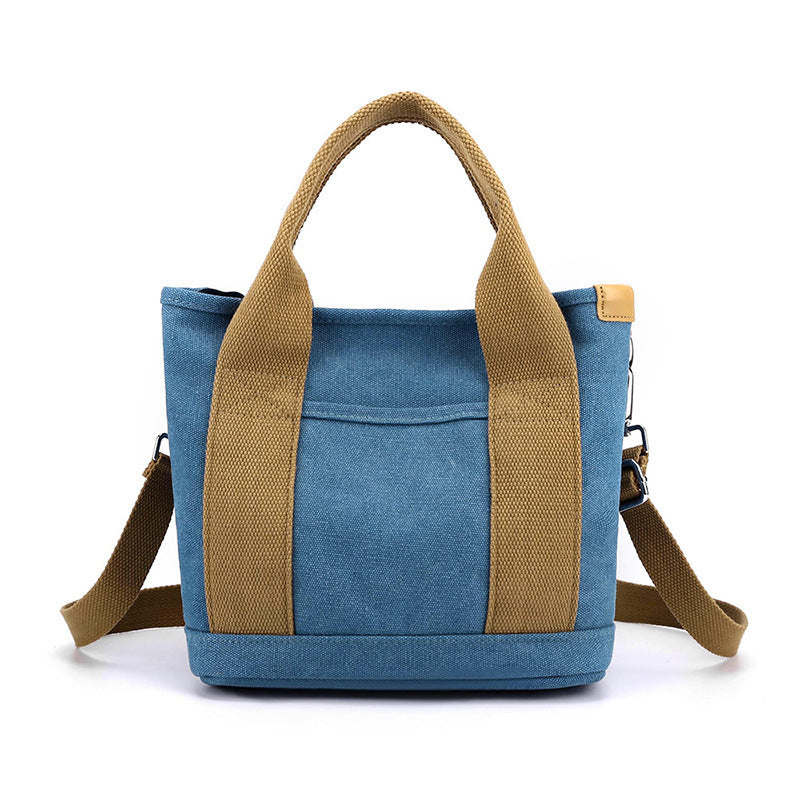 Trendy Canvas Commute Bag