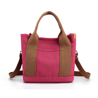 Trendy Canvas Commute Bag