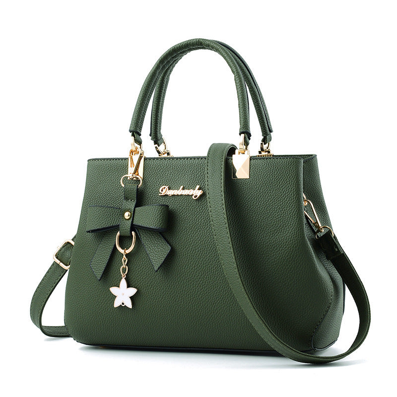 Bowknot Pendant Shoulder Bag