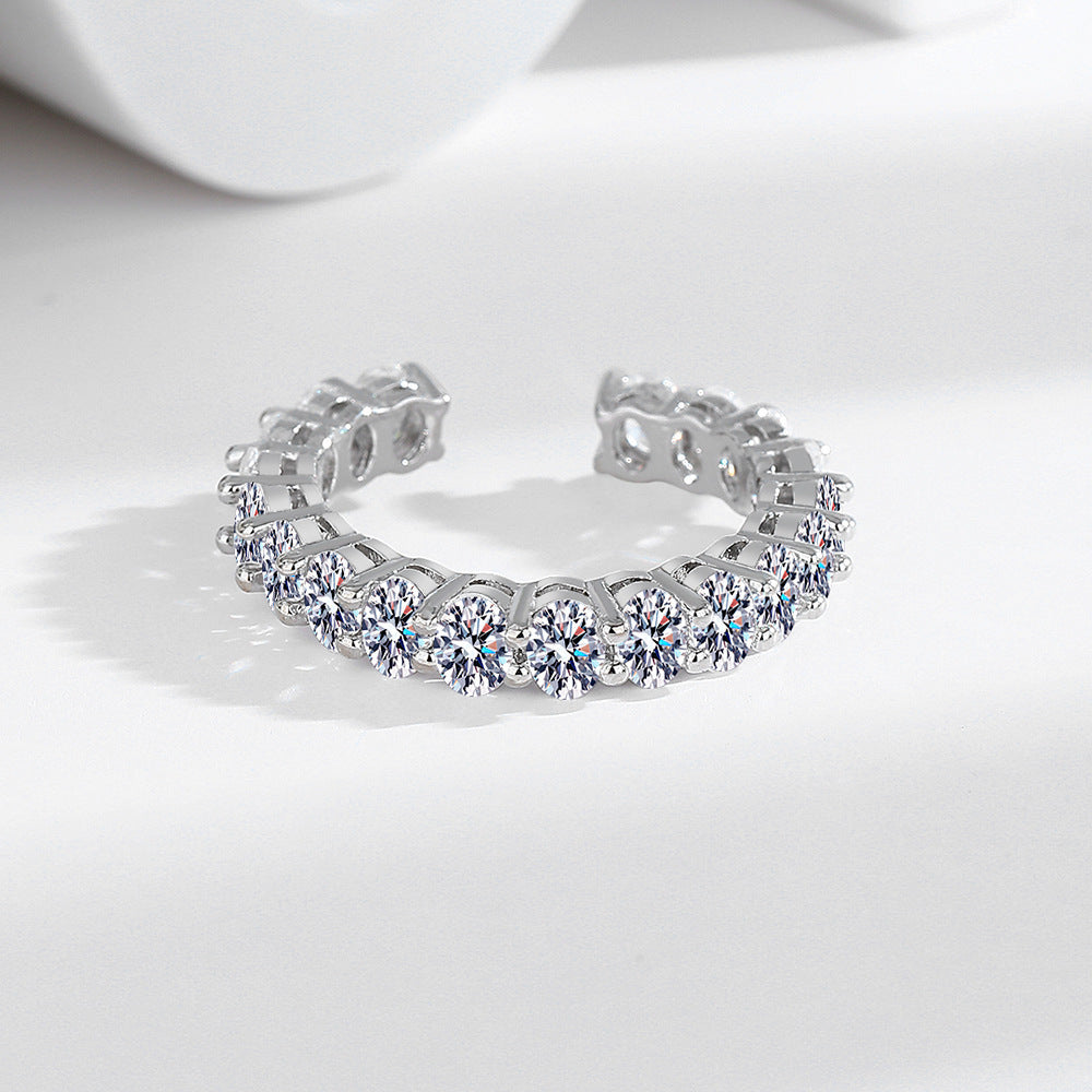 Sterling Silver Starry Stackable Ring