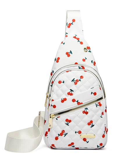 Lightweight Crossbody Sling Bag - Adjustable Strap, Zip Closure, Perfect For Travel, Sports & Hiking