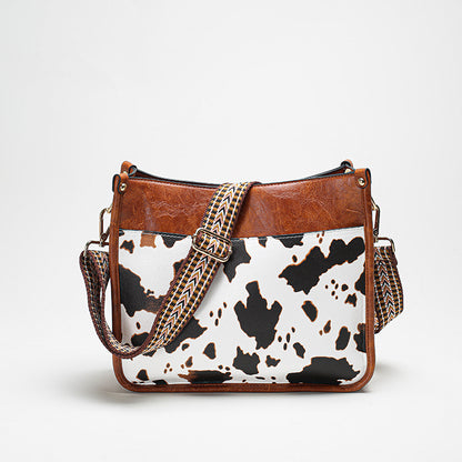 Cows Pattern One-Shoulder Tote
