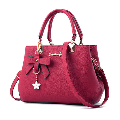 Bowknot Pendant Shoulder Bag
