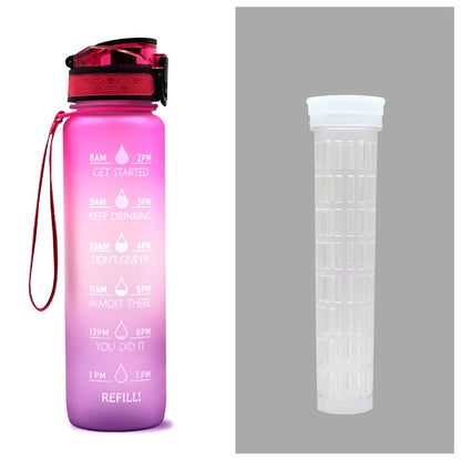 Motivational Leakproof Sports Bottle