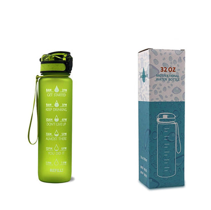 Motivational Leakproof Sports Bottle