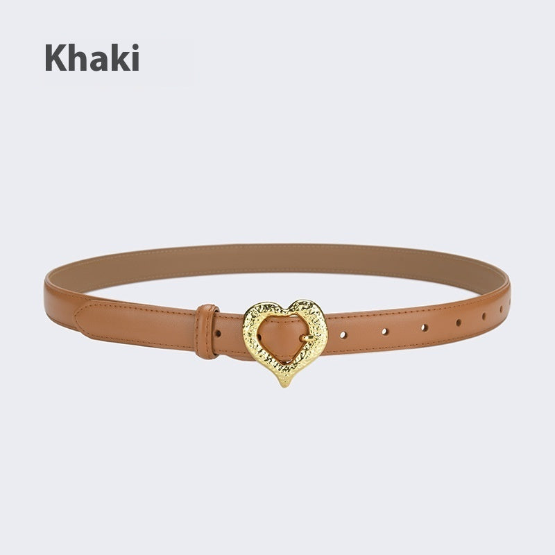 Personalized Love Leather Belt
