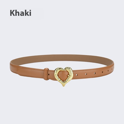 Personalized Love Leather Belt