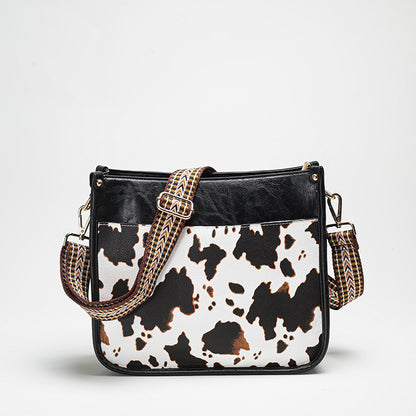 Cows Pattern One-Shoulder Tote