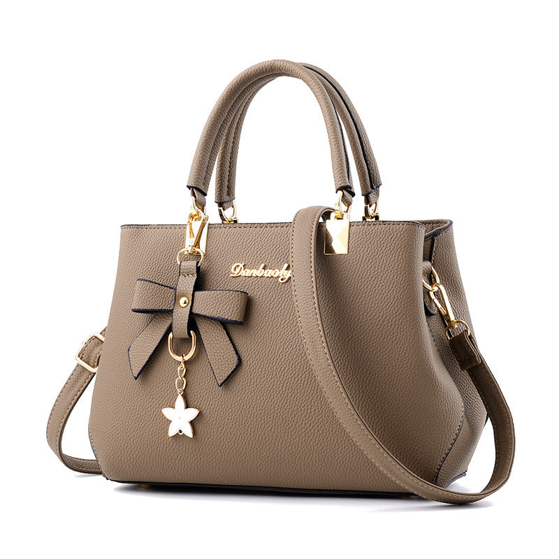 Bowknot Pendant Shoulder Bag